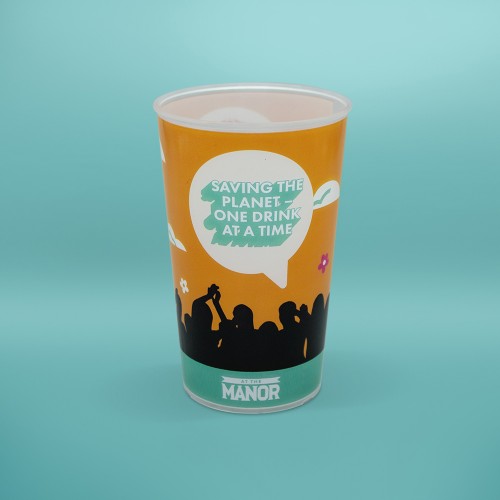 Half 1/2 Pint Cups Full-Colour HD Printed (min. order 50 cups)